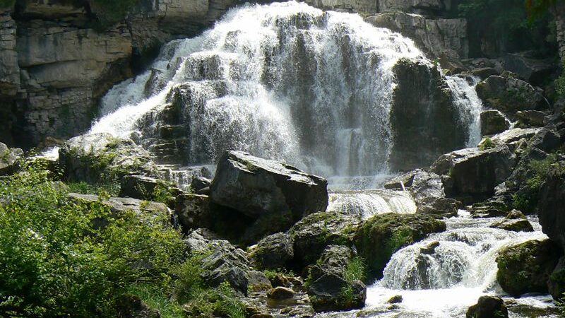 Inglis Falls Falls View Bottom