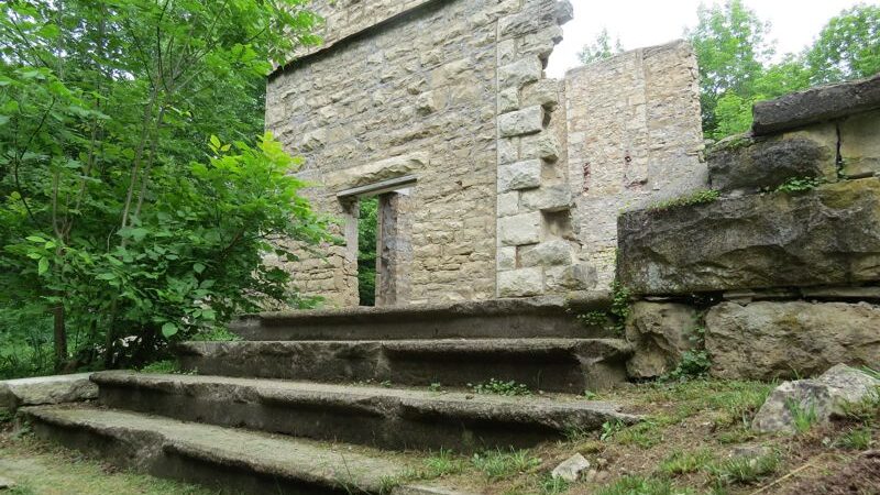 Spirit Rock McNeil Estate Front Steps