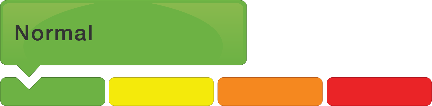 Normal Flood Status with Transparent Background