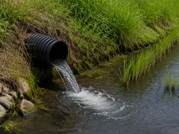 tile drainage outlet